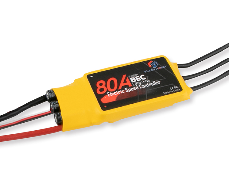 60A 80A Eitleán ESC gan scuab