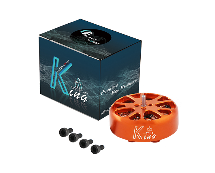 Mótar K2004 FPV Feabhsaithe le seafta Seasta Scriú Anois